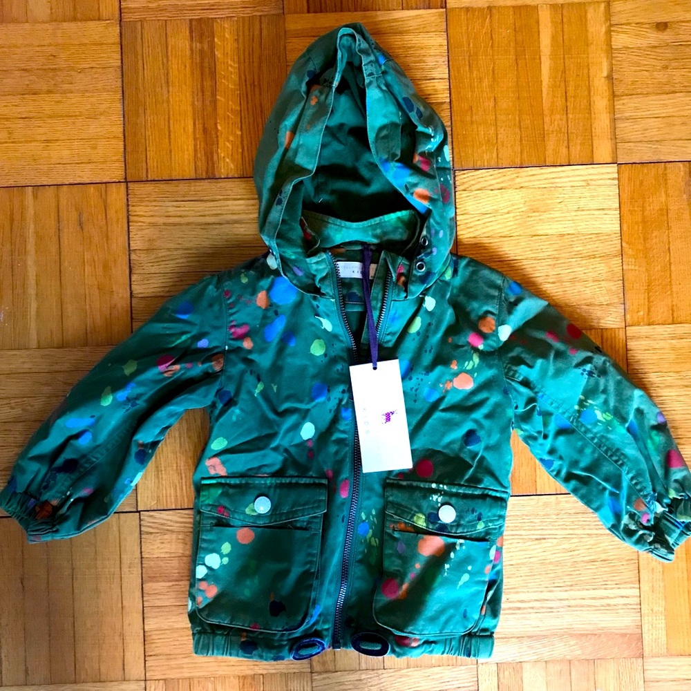 Stella McCartney Kids paint-splatter jacket, 18 months